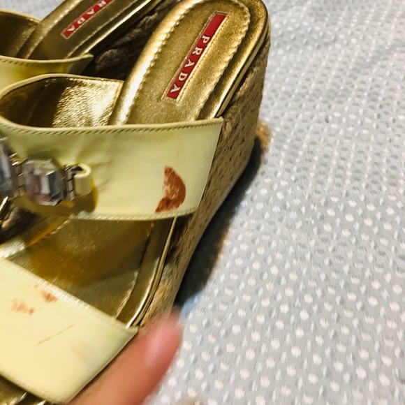 Prada wedges sandals - Picture 8 of 12